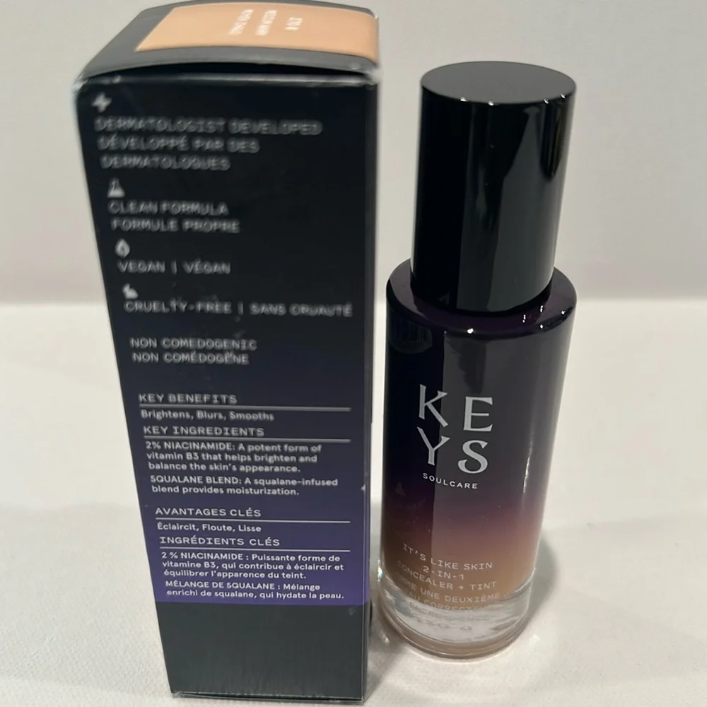 KEYS Soulcare 2 in 1 It’s like Skin Concealer + Tint - 10 fl. oz.
